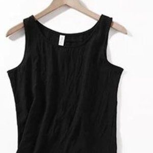 Black Sleeveless Shirt